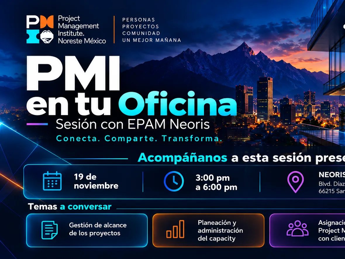 PMI en tu Oficina | EPAM - Neoris