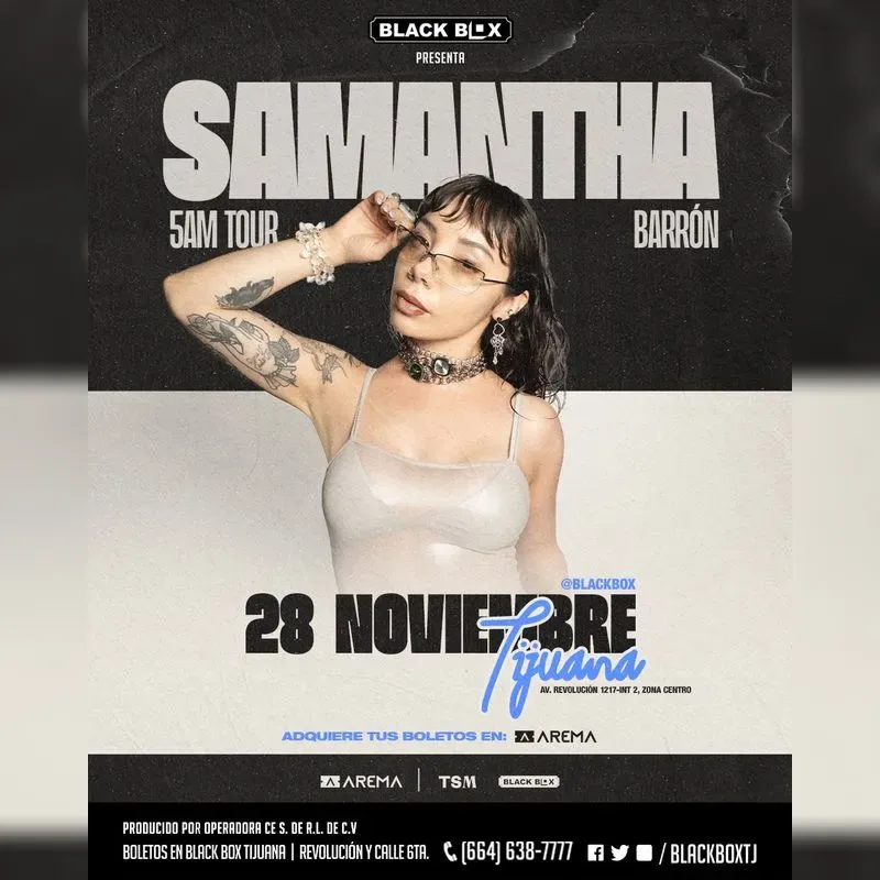 Samantha Barron en Tijuana