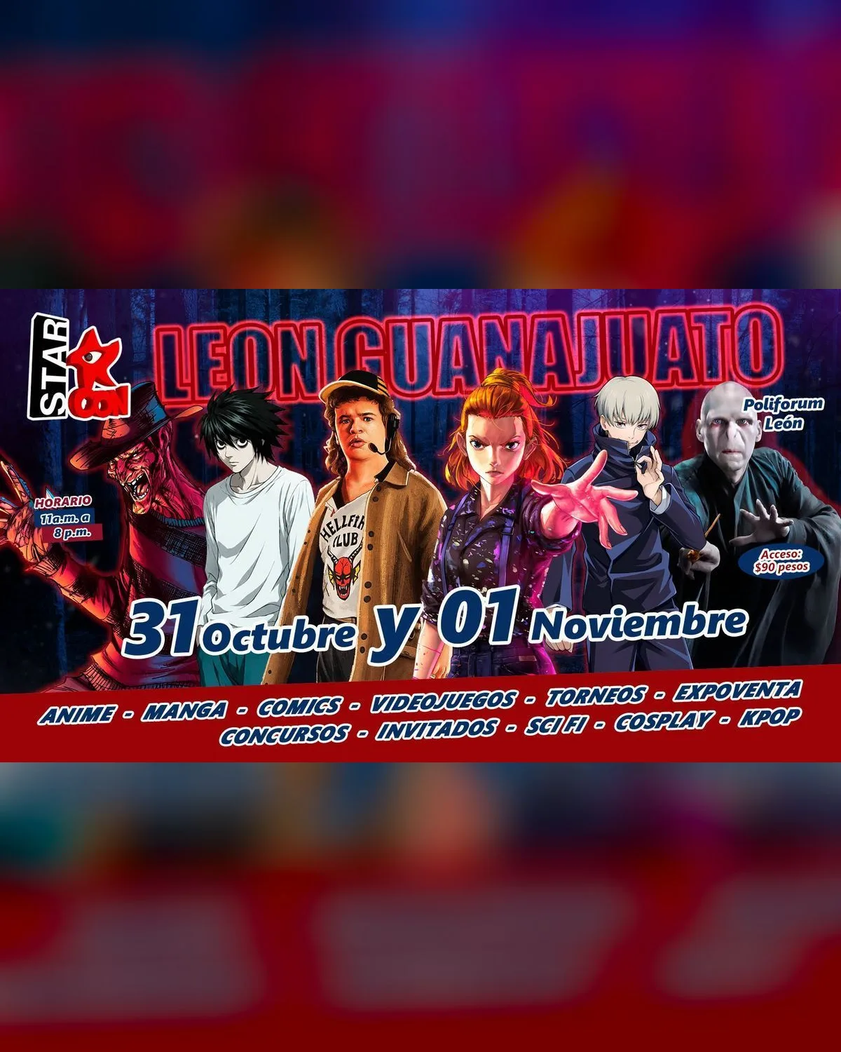 Star Con León Edición 33 "Leyendas del doblaje"
