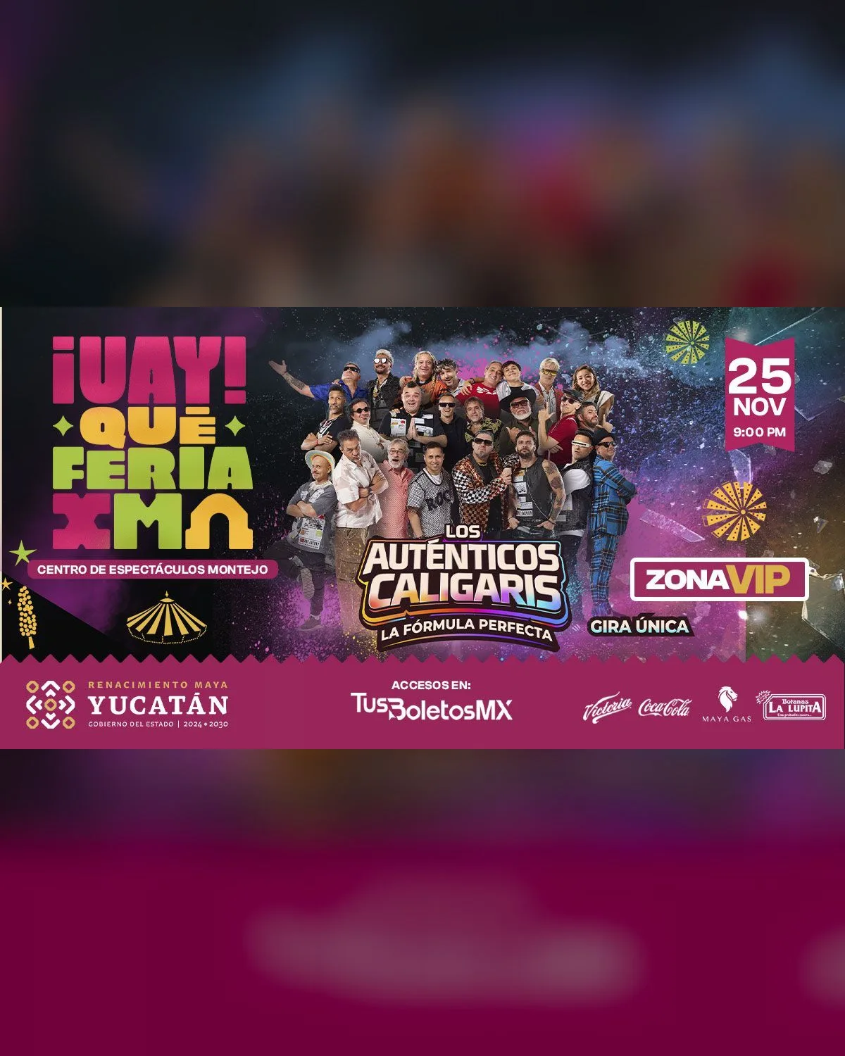 Feria Xmatkuil 2026: "Auténticos Caligaris"