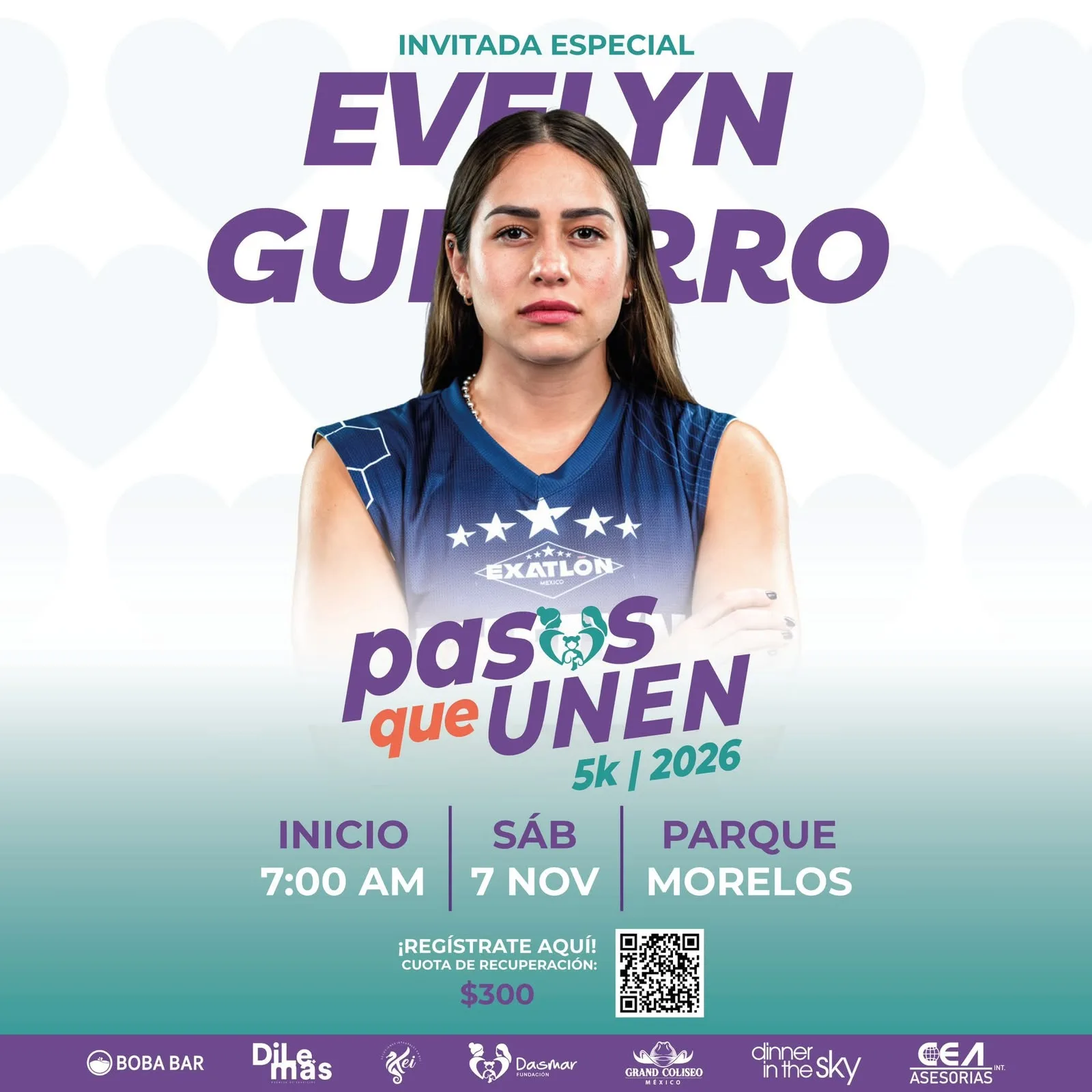 Pasos que Unen en Tijuana 2026: carrera 5K con Evelyn
