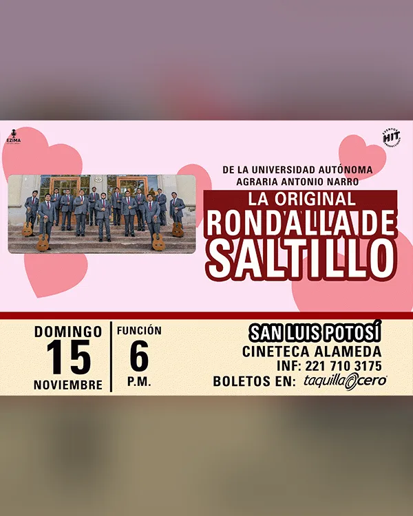 La Original Rondalla de Saltillo, en San Luis Potosí