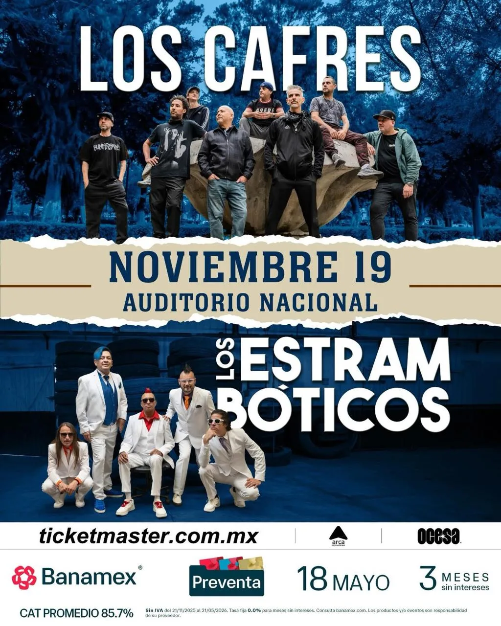 ¡Del Ska al Reggae! El Auditorio Nacional se pintará de verde, blanco y "Estrambótico"