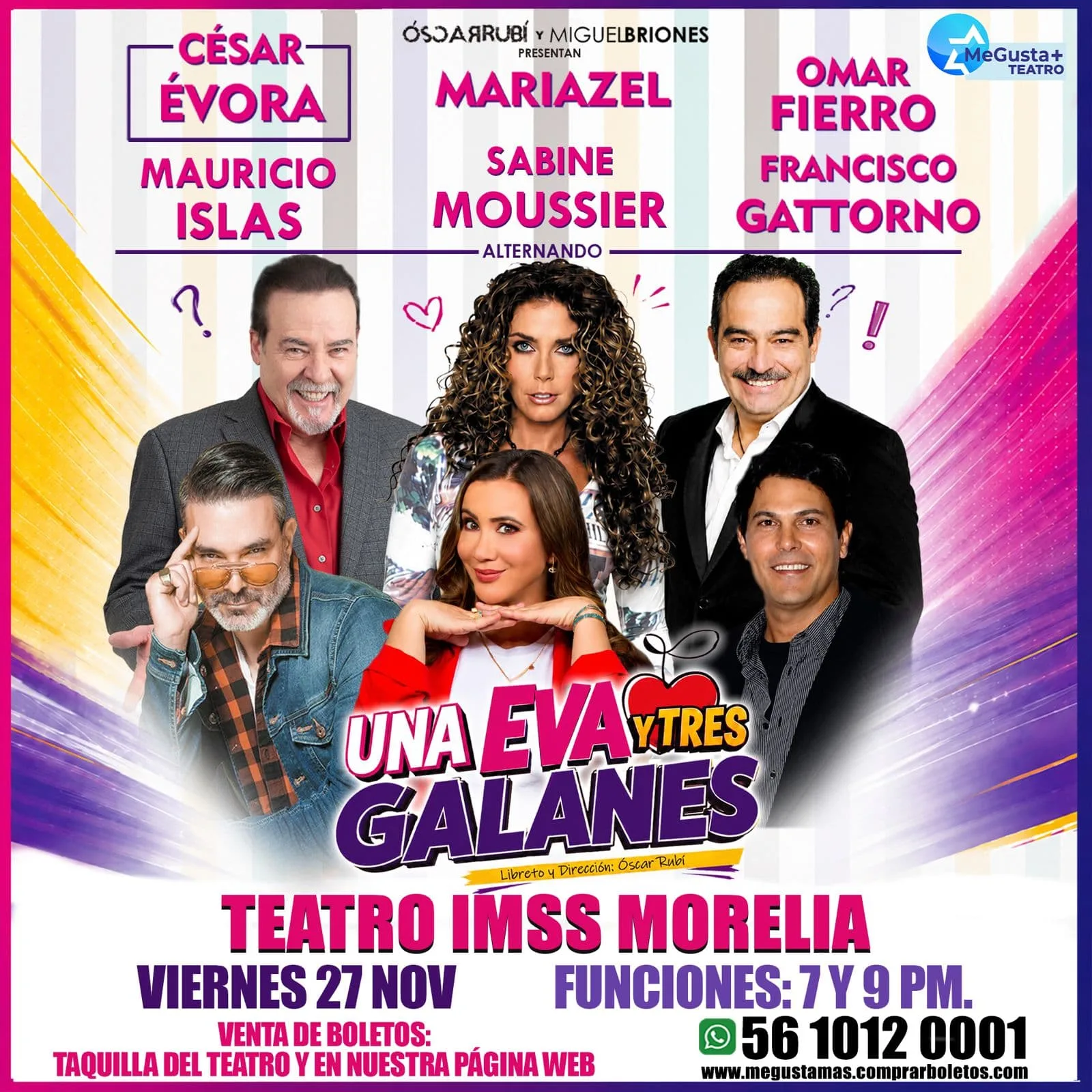 Una Eva y Tres Galanes