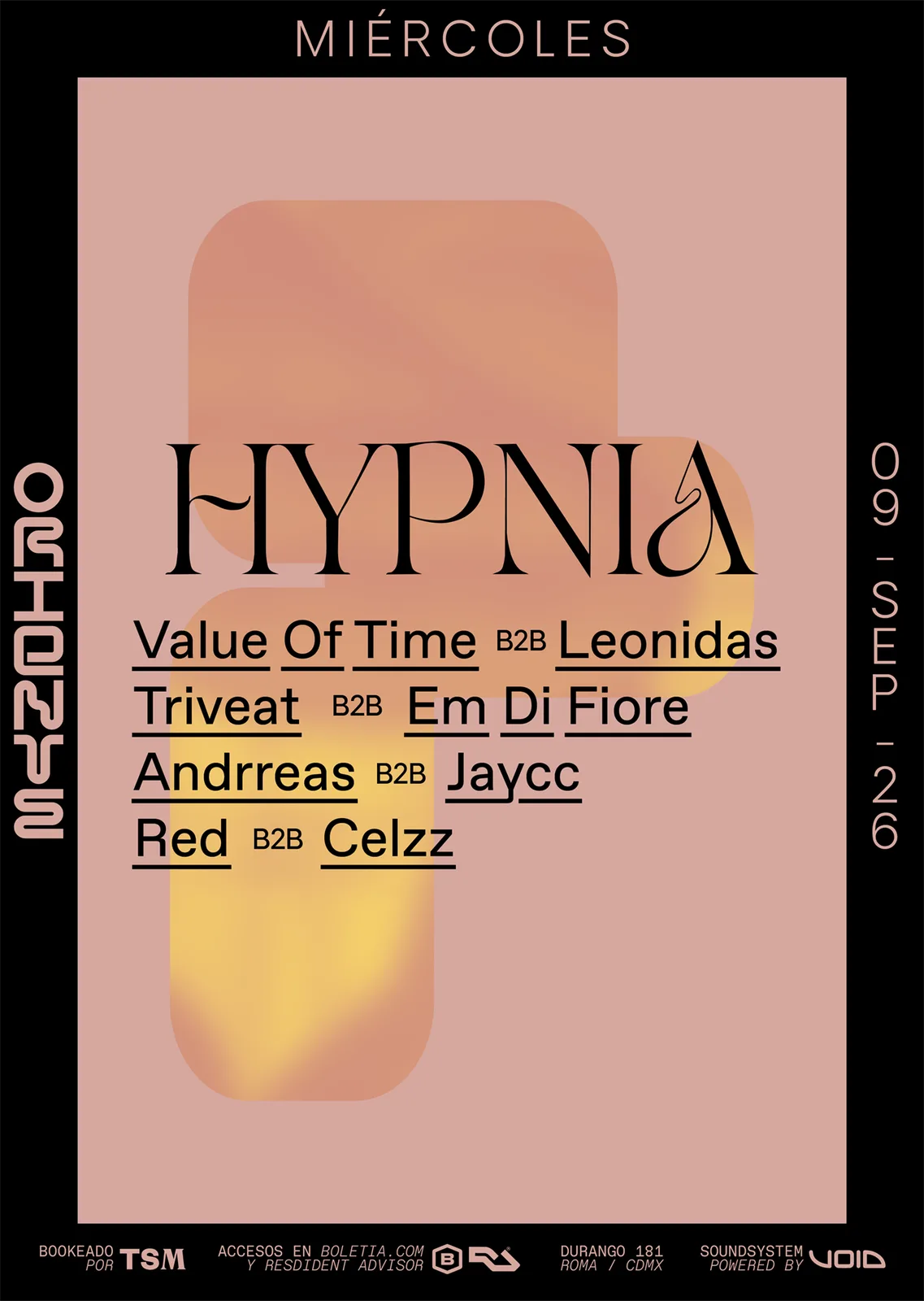 HYPNIA - Bar Oriente TAKEOVER