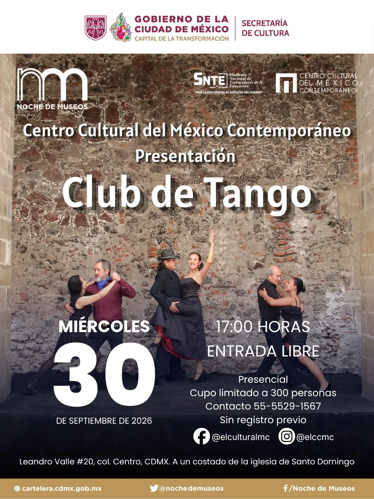 Presentación Club de Tango