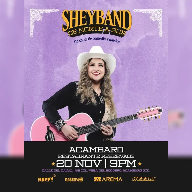 Shey Band de Norte a Sur
