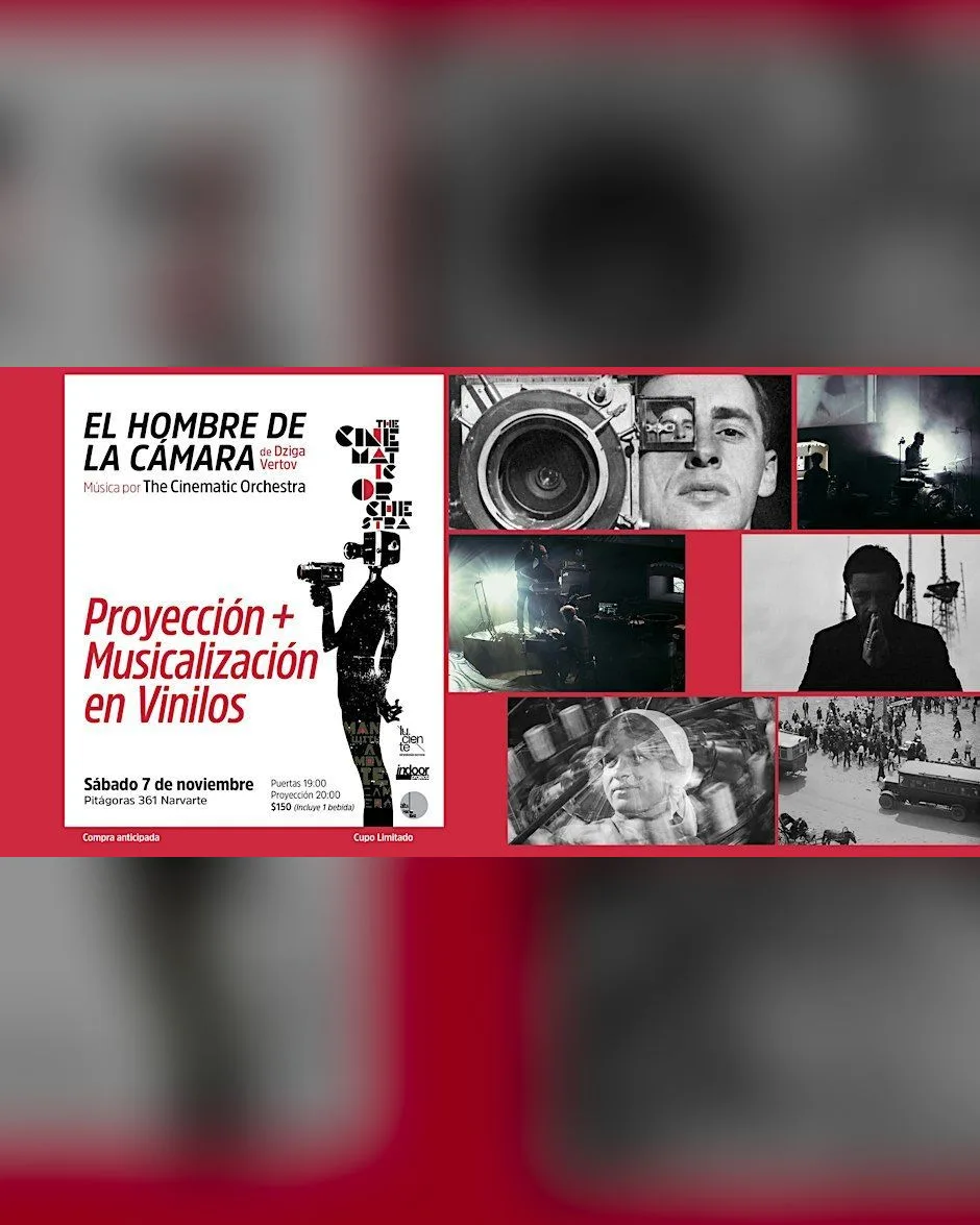 Proyección musicalizada "El Hombre de la Cámara"