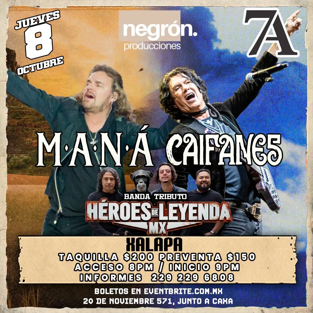 Tributo a Maná y Caifanes