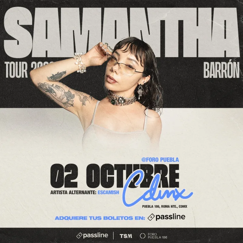 Samantha Barrón · 5am