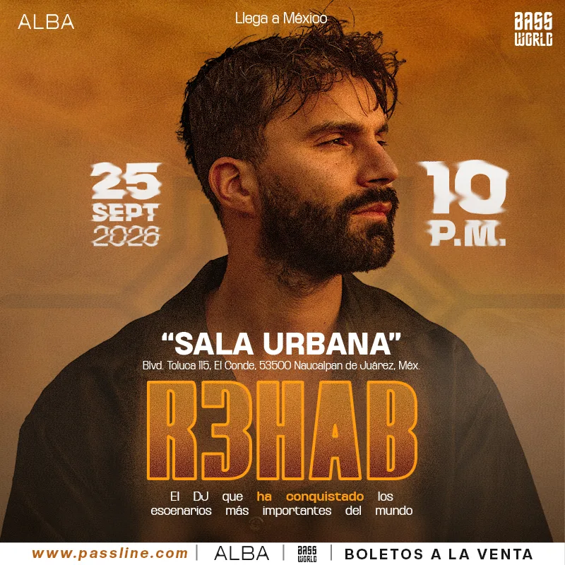 R3hab Mexico City 2026 (+18)