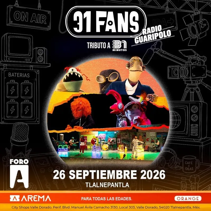 31 FANS · Tributo 31 Minutos