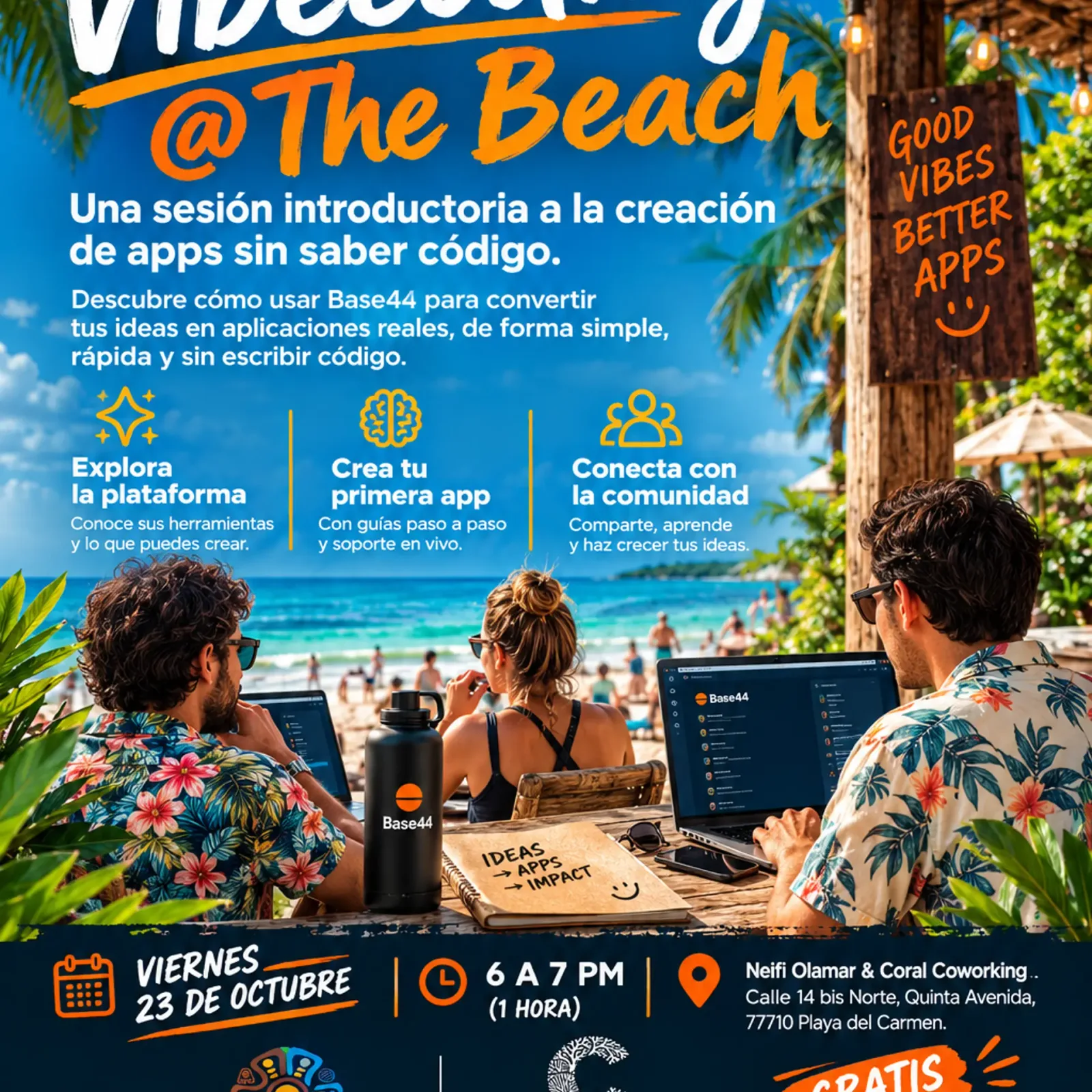Vibecoding @ The Beach - Coral Coworking