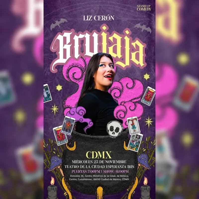 Liz Cerón en CDMX