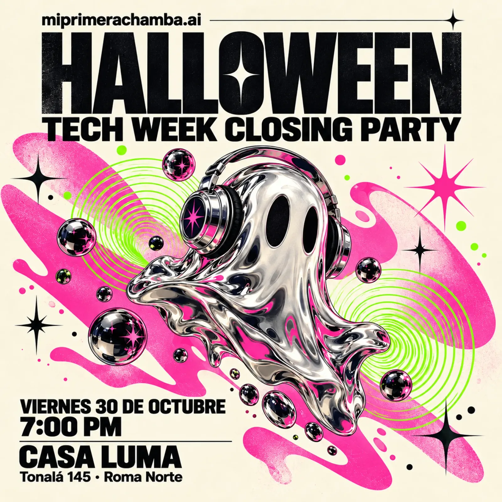 La TechWeek se muere aquí. Ven a su funeral. 🪦✨💀