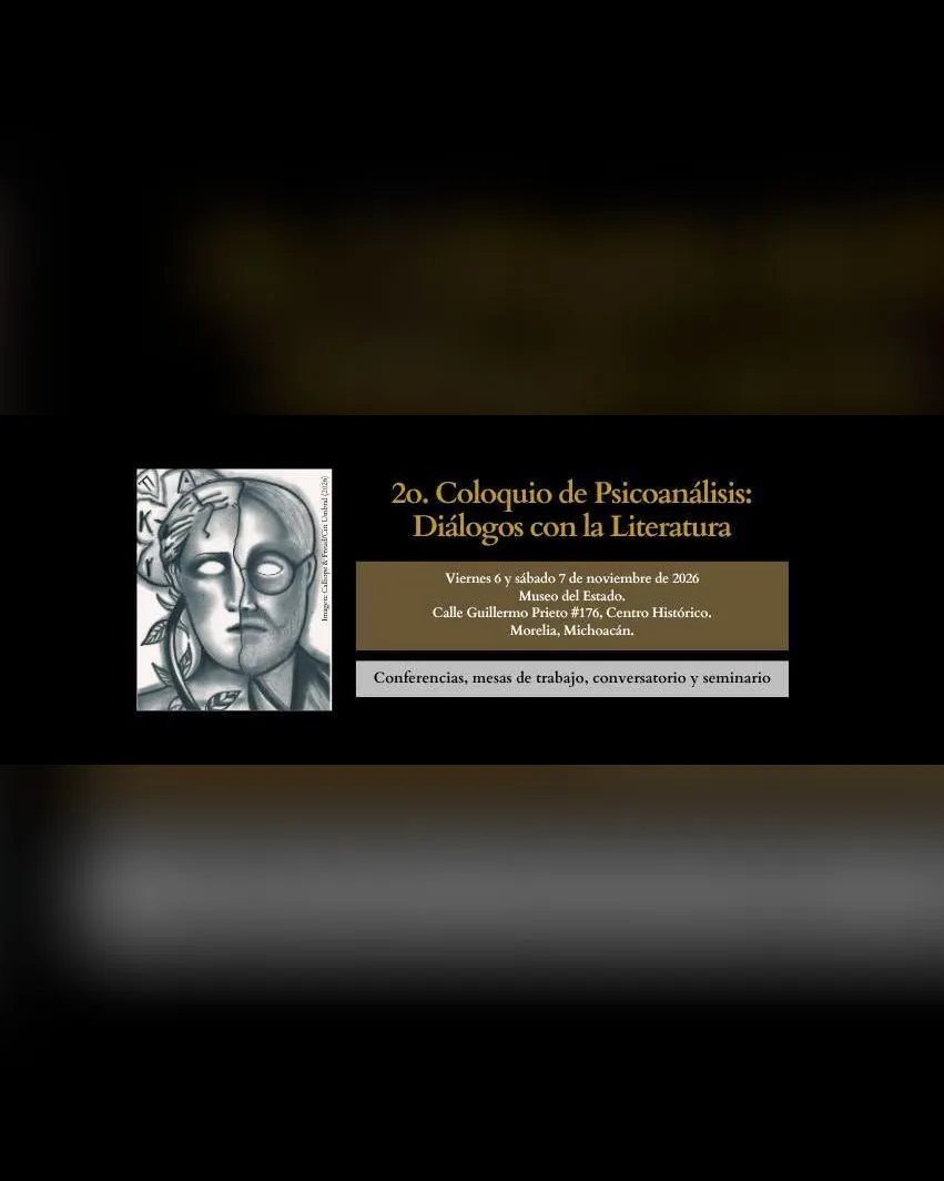 2o COLOQUIO DE PSICOANÁLISIS: DIÁLOGOS CON LA LITERATURA