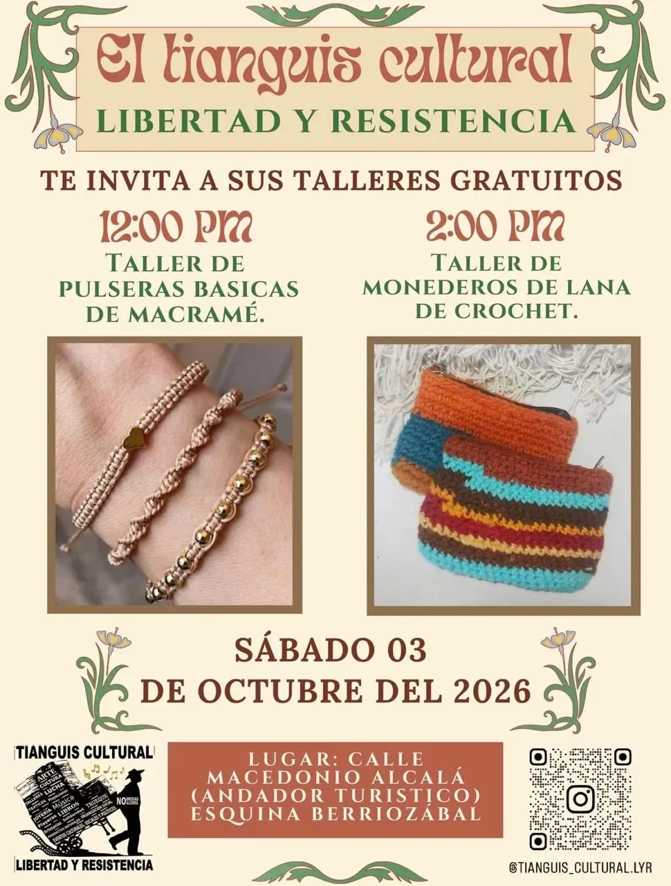Tianguis Cultural: talleres
