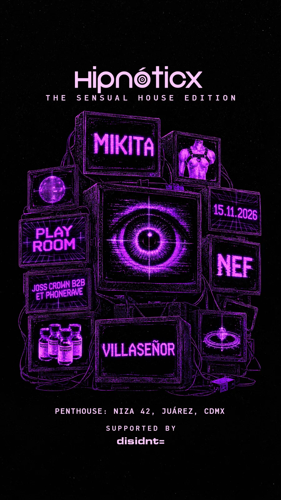 Hipnoticx - The Sensual House