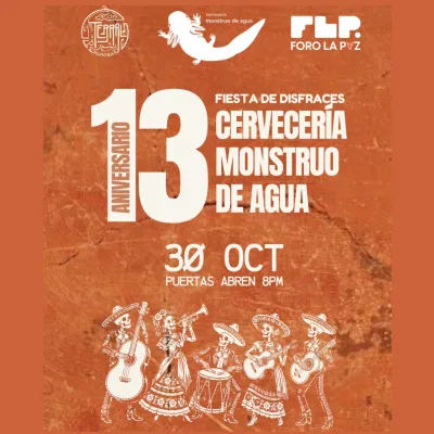 Aniversario Monstruo de Agua