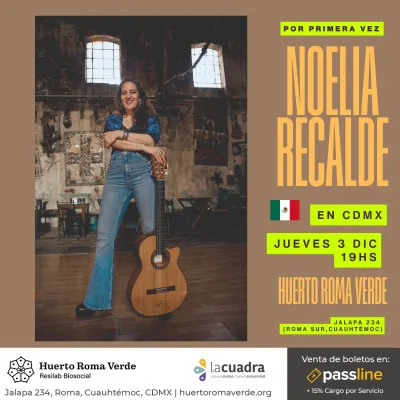 Noelia Recalde en CDMX