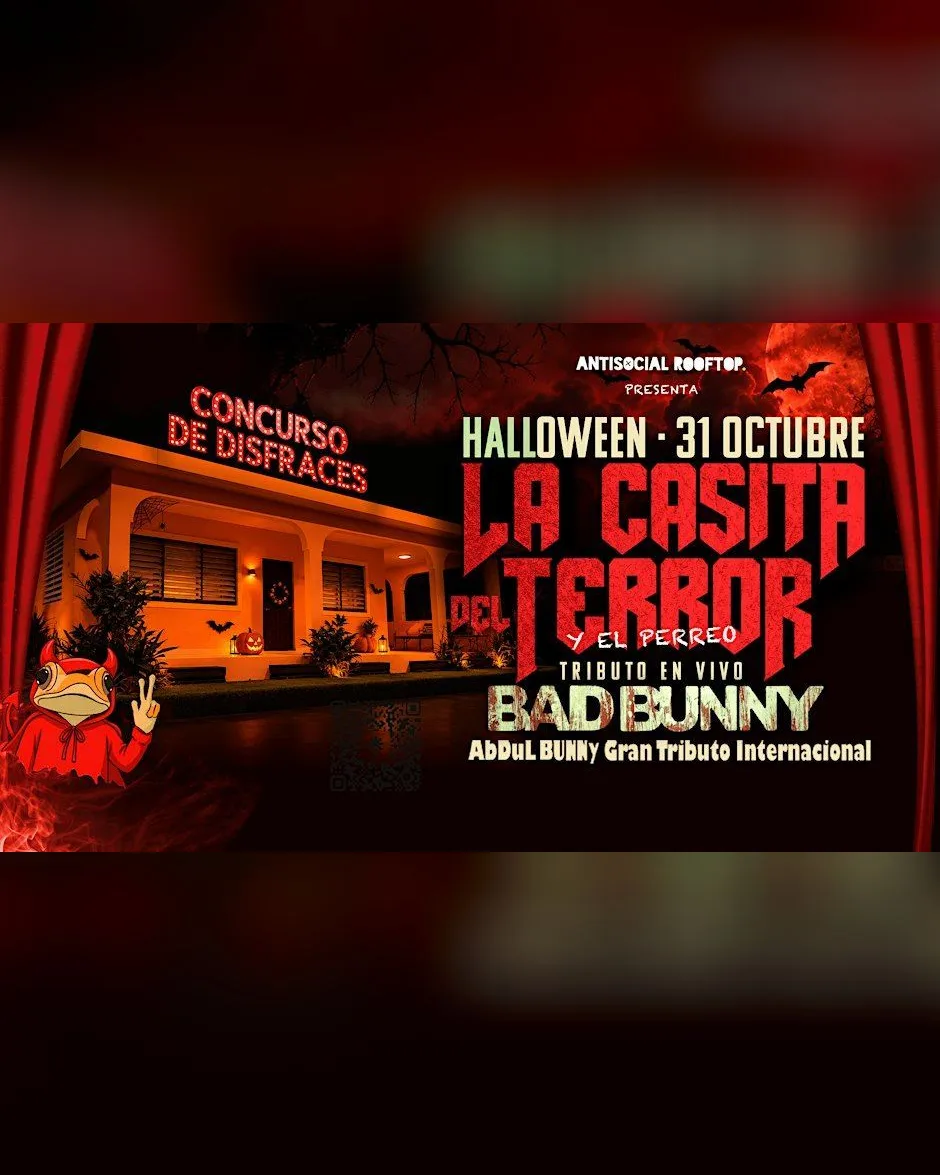 HALLOWEEN: La Casita del Terror… y el Perreo | Tributo a Bad Bunny