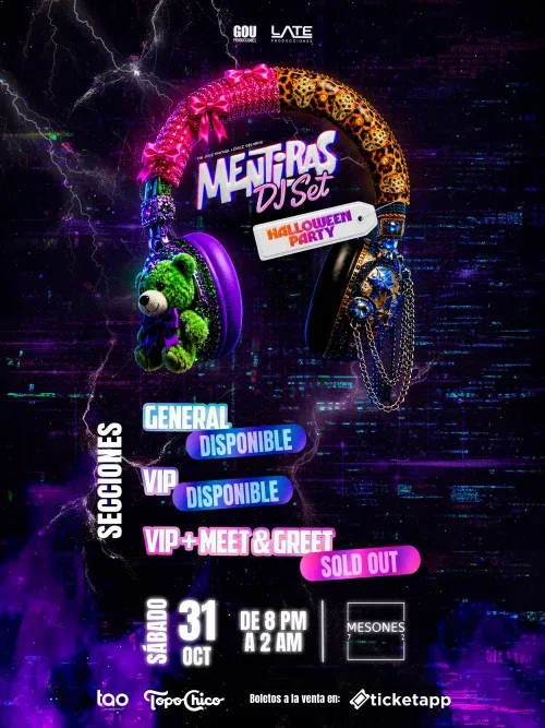 Mentiras DJ Set Halloween