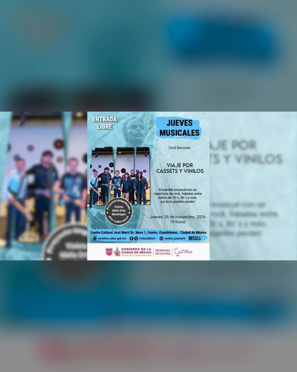 Viaje por Cassets y Vinilos