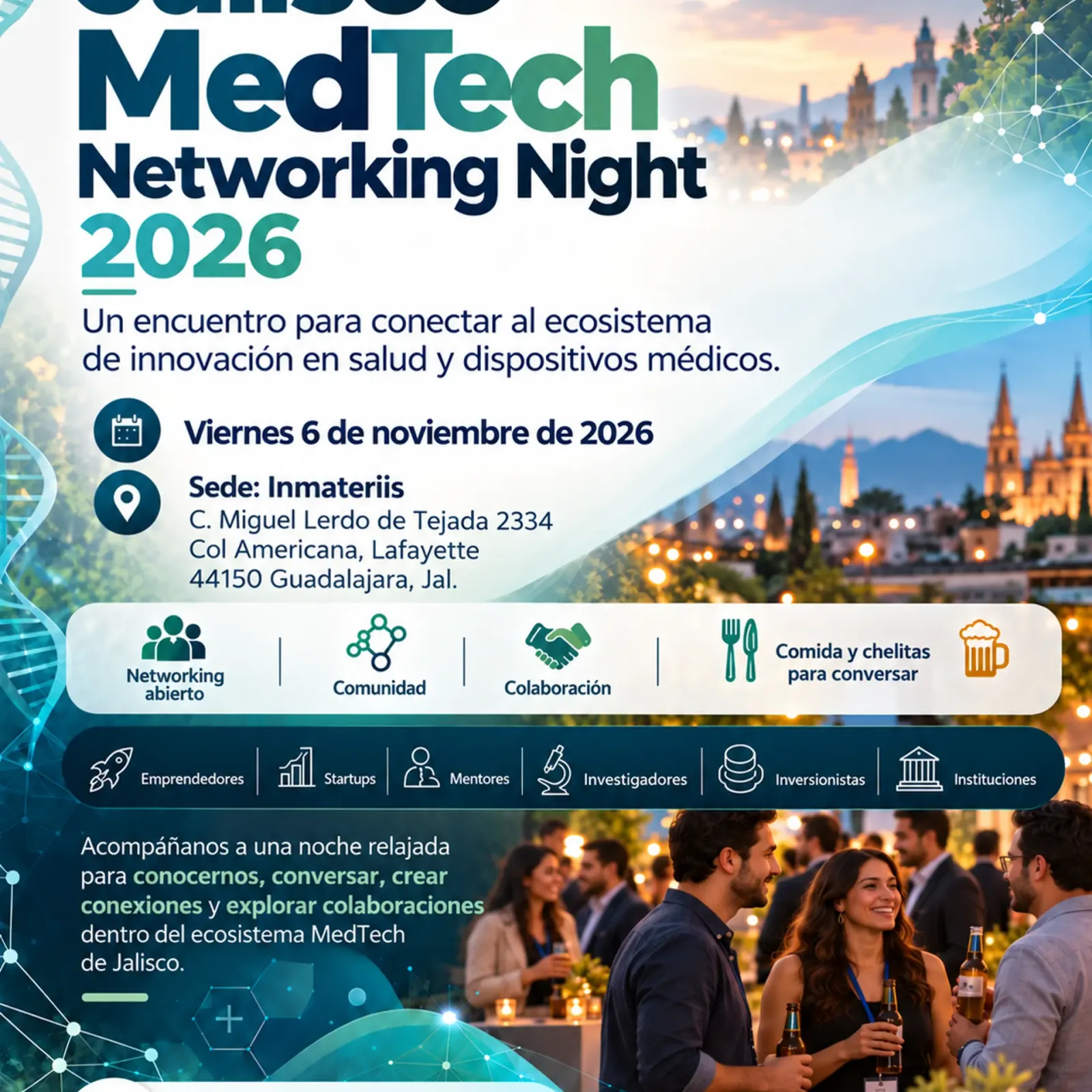 Inmateriis · Jalisco Med Tech 2026