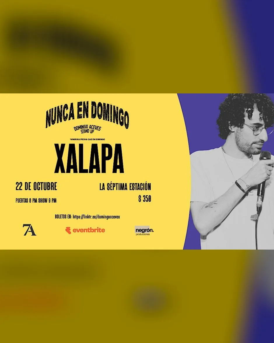 Domingo Aceves presenta "Nunca en domingo" | Stand Up Comedy | Xalapa