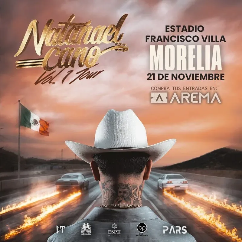 Natanael Cano en Morelia