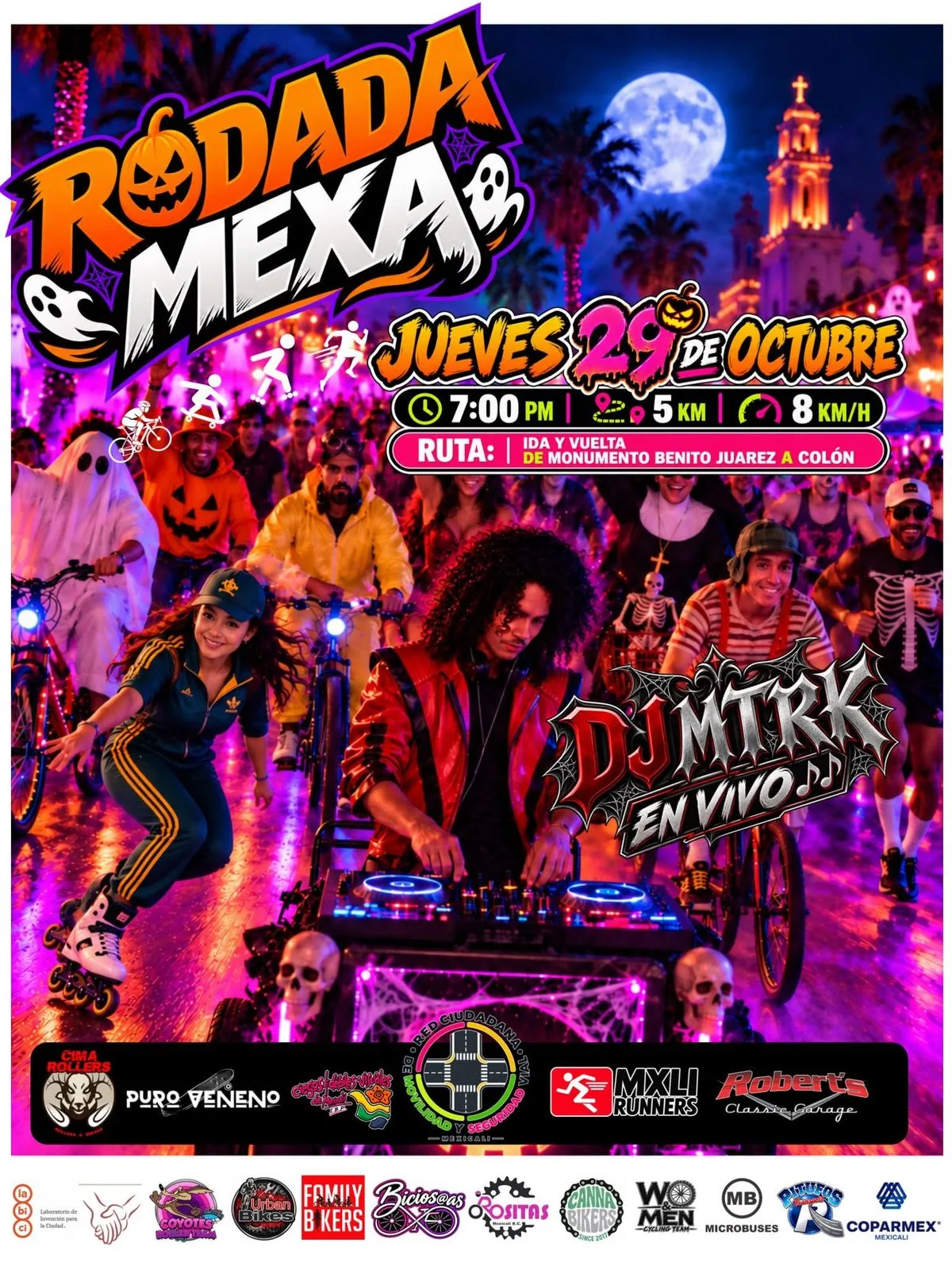 🎃👻 RODADA MEXA 2 🧟♀️ ¡Ponte el disfraz y cáele a la Justo!