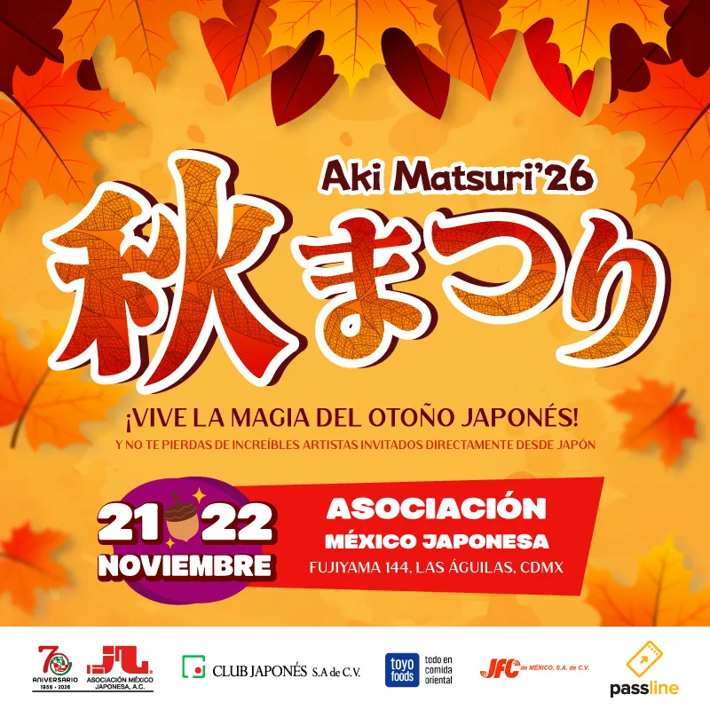 AKIMATSURI 2026 - Sábado 21 de noviembre