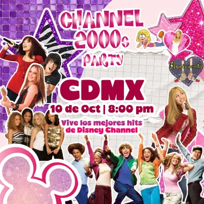 Channel 2000s Party CDMX