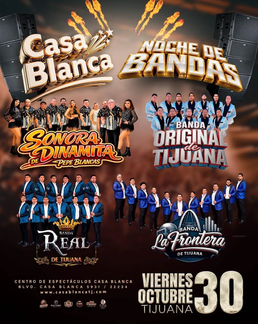 Noche de Bandas en Tijuana 2026: cartel y boletos