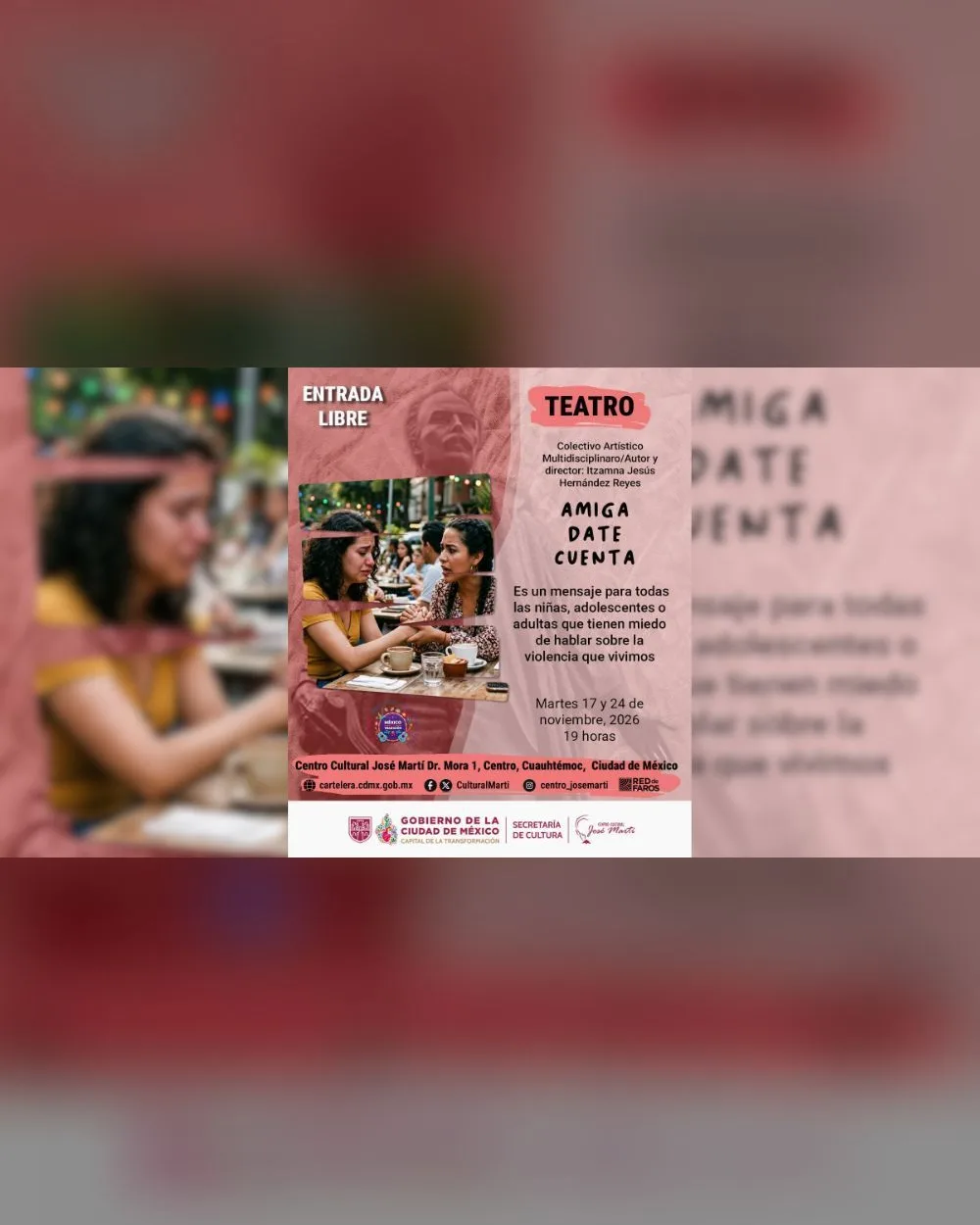 Amiga date cuenta