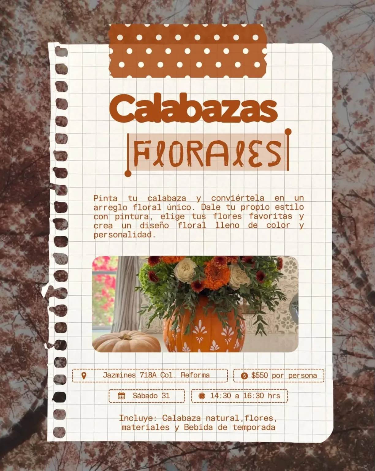 Calabazas Florales