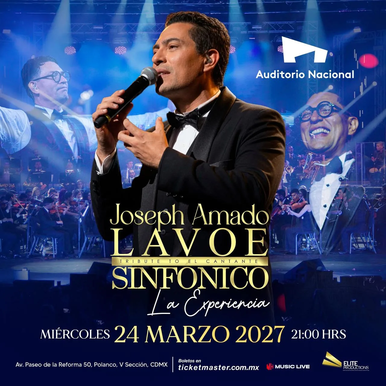 Héctor Lavoe revive con la majestuosidad de 100 músicos en el Auditorio Nacional