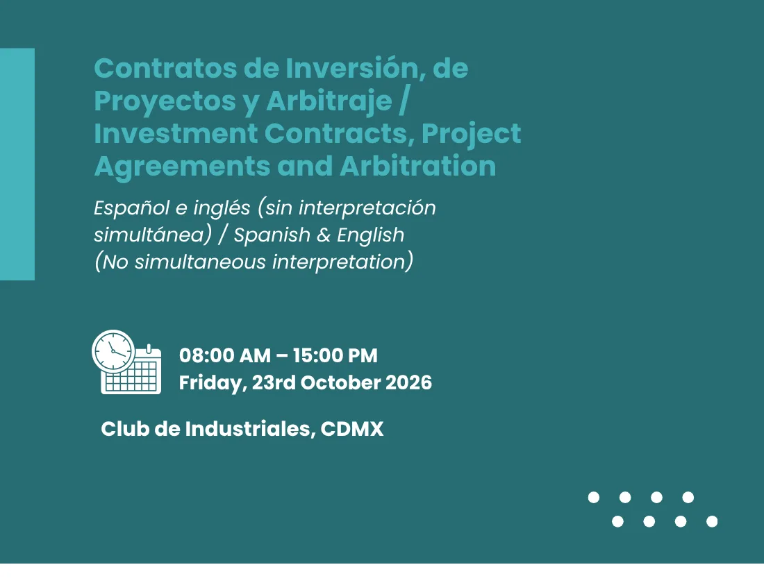 Foro de Inversión y Arbitraje