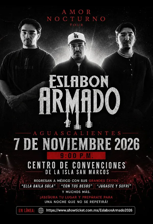ESLABON ARMADO "AMOR NOCTURNO TOUR"