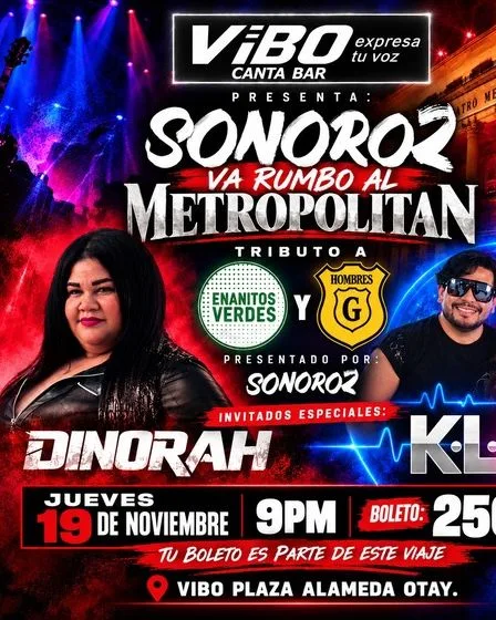 RUMBO AL METROPOLITAN — SONORO 2