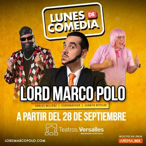 Lord Marco Polo — Comedia