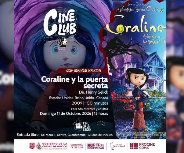 Coraline y la puerta secreta