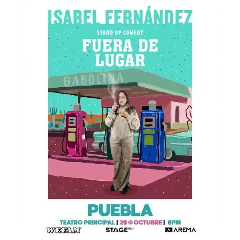 Isabel Fernández en Puebla
