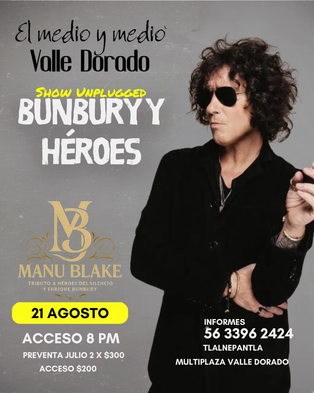 Manu Blake · Tributo Bunbury