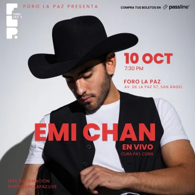 Emi Chan en Foro La Paz