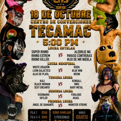 Lucha libre en Tecámac