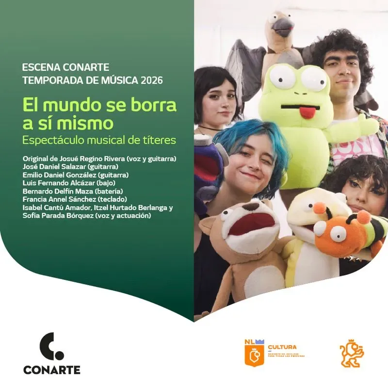 El mundo se borra a sí mismo | Espectáculo musical de títeres