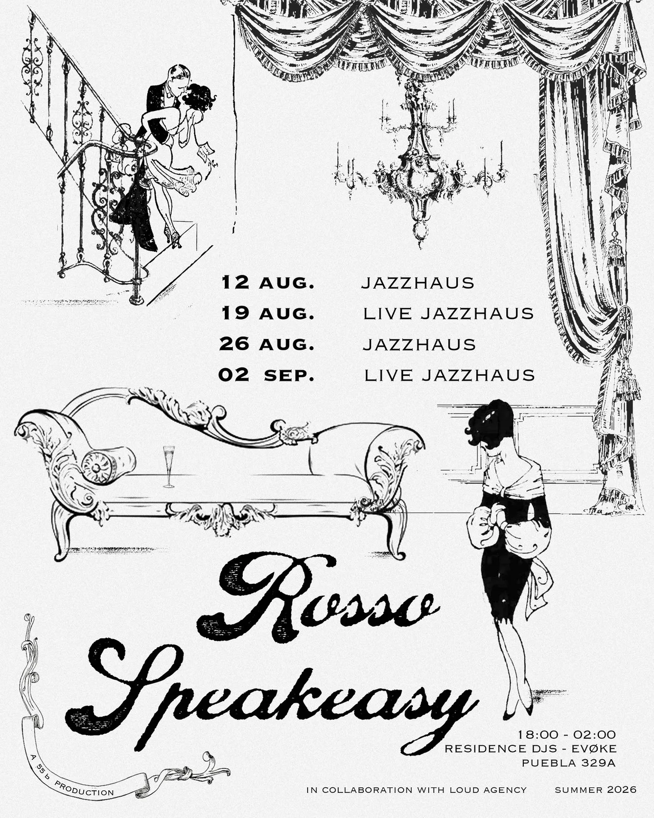 JazzHaus en Rosso Speakeasy