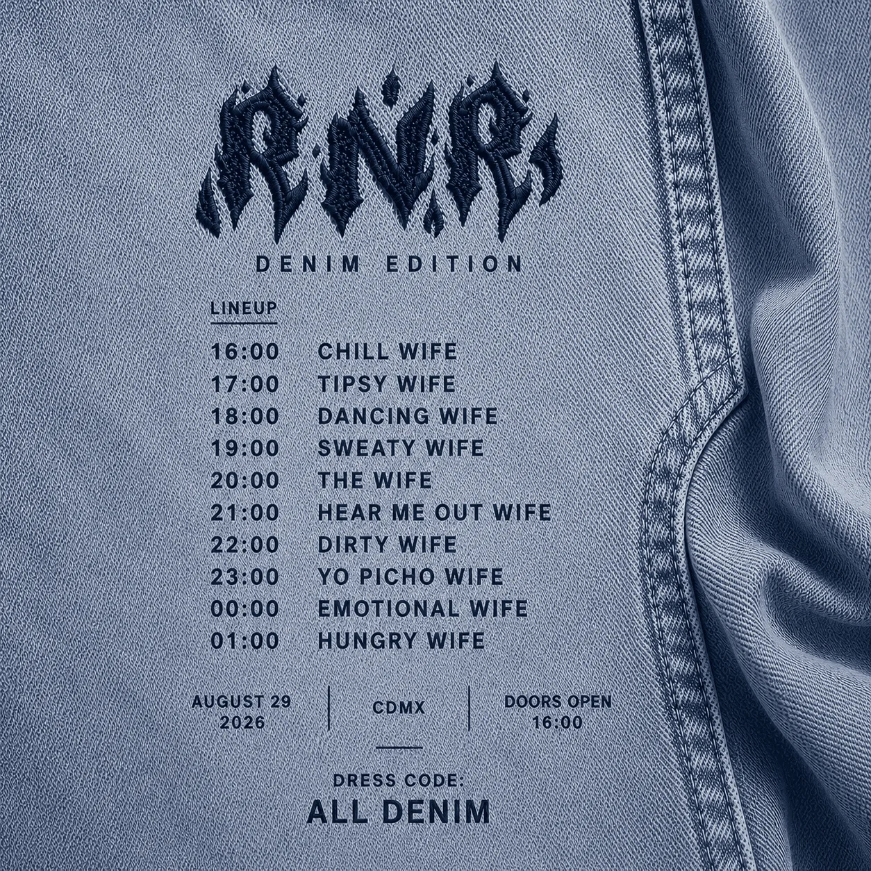 ROCK N RAVE · Denim Edition