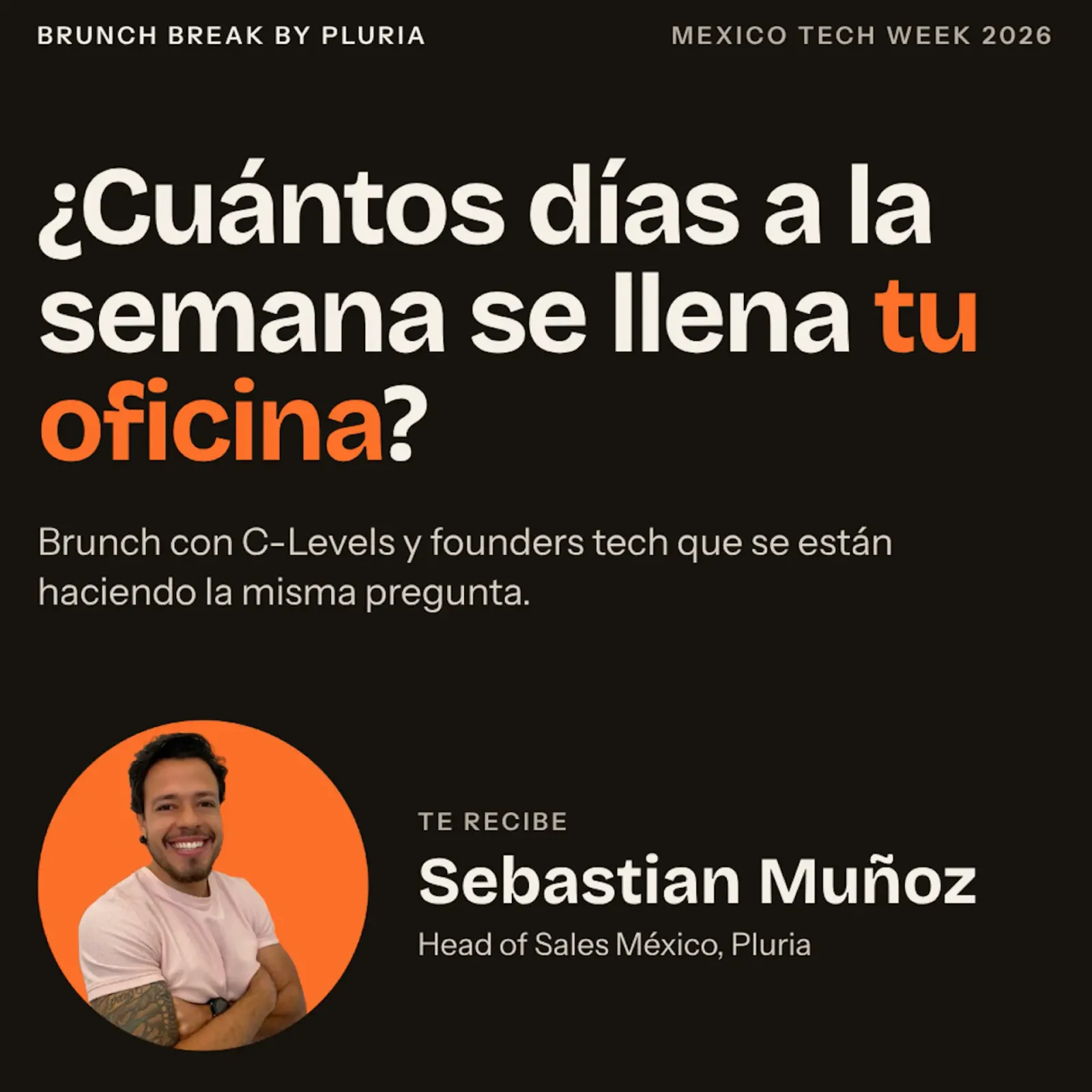 Brunch Break by Pluria: gestionando oficinas con tecnología